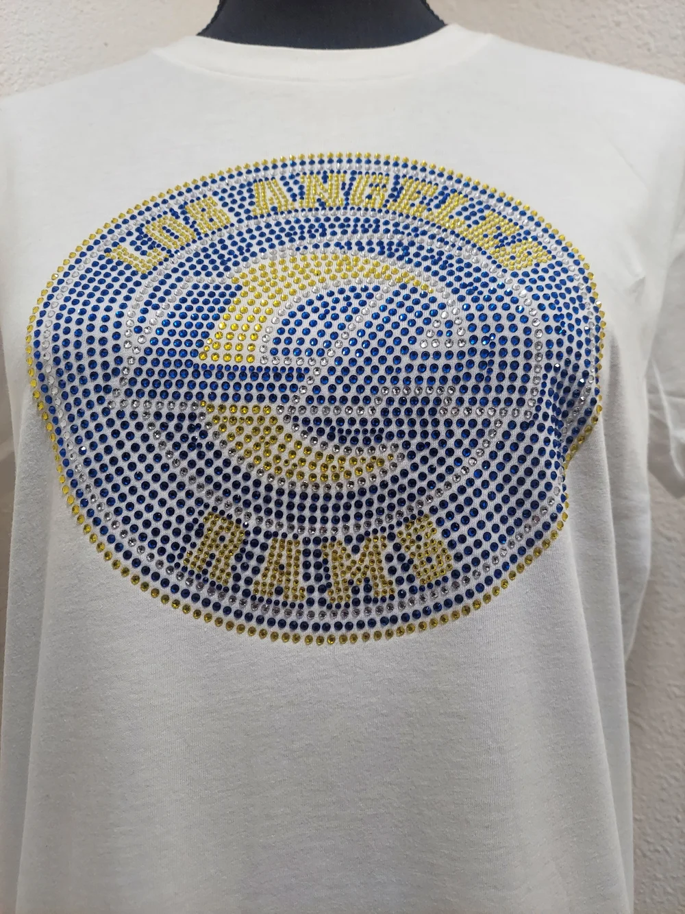 Los Angeles Rams Womens Fitted T-shirt - Picture 3 of 7